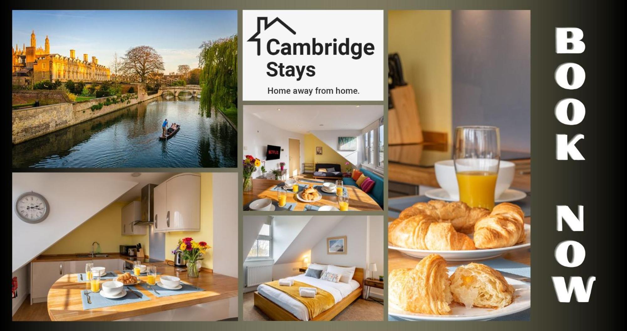 Cambridge Stays Diamond 2Br Apartment-Central-Parking-Walk To City & Train Station Εξωτερικό φωτογραφία